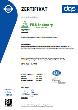 QM-Zertifikat FBS